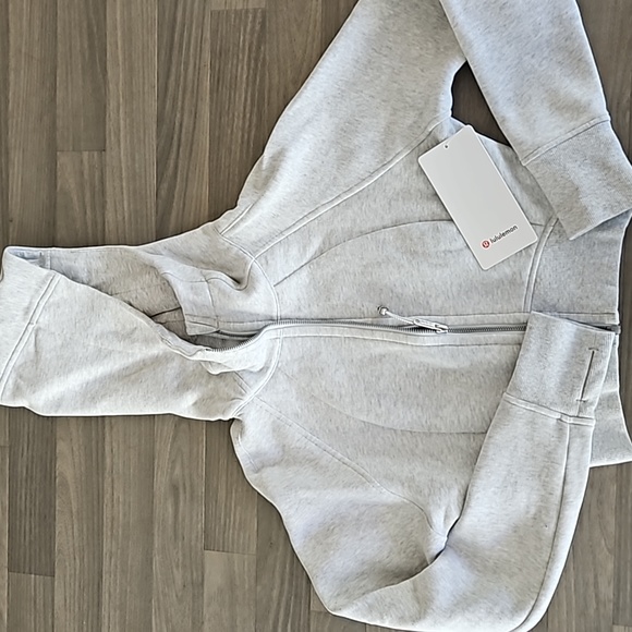 lululemon athletica Tops - Scuba Full Zip Cropped Hoodie